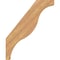 Ekena Millwork 5 1/2"W x 26"D x 32"H Funston Smooth Knee Brace, Western Red Cedar BRC06X26X32FST00SWR - alternate 3